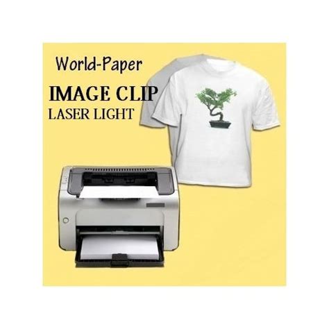 Photo Imageclip Laser Heat Transfer Paper 11x 17 Image Clip White Light