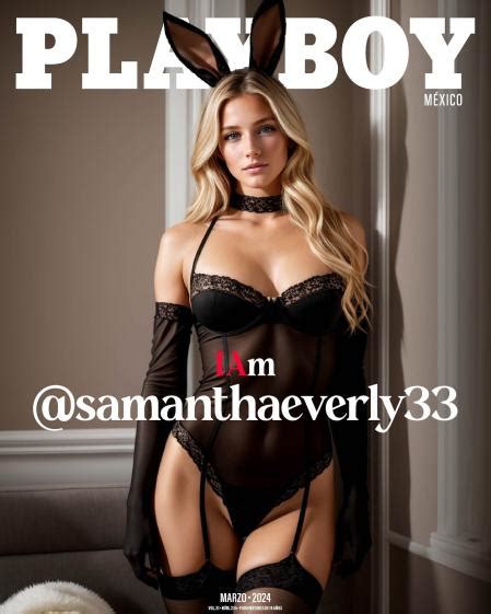 As Es Samantha Everly La Modelo De Playboy M Xico Creada Por Ia