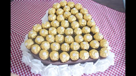 Ferrero Rocher Torte Basteln