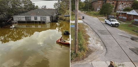 Remembering Hurricane Katrina Before And After Images From New Orleans