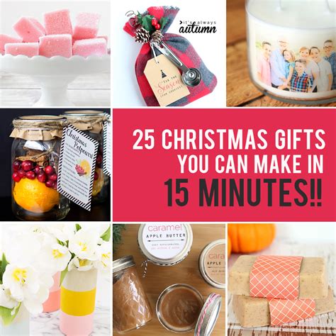 Easy Homemade Christmas Gifts You Can Make In Minutes It S