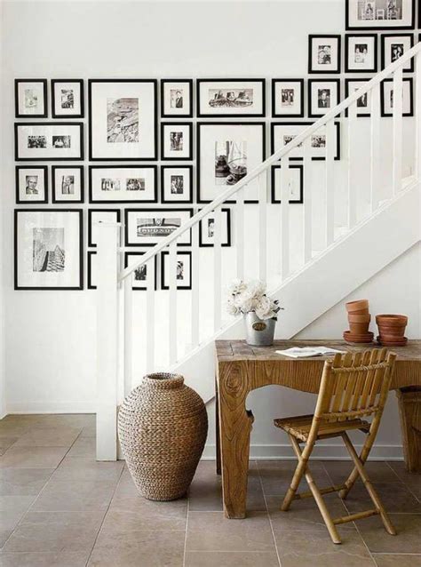 Eye Catching Stairway Wall Gallery 10 Amazing Gallery Walls Tinyme