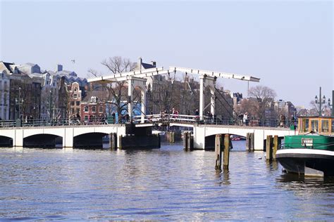 Magere Brug Or Skinny Bridge In Amsterdam Amsterdam Architecture