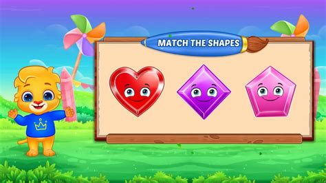 LUCAS AND FRIENDS MATCH THE SHAPES YouTube