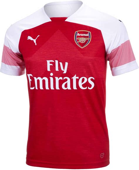 Customize jersey arsenal 2019/20 with your name and number. 2018/19 PUMA Arsenal Home Jersey - SoccerPro