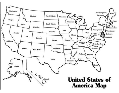 A Map Of The United States With The Capitals Study Guide Germany Map