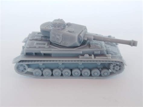German Panzer Iv Tank Model Wwii 148 172 187 1100 1144 Etsy