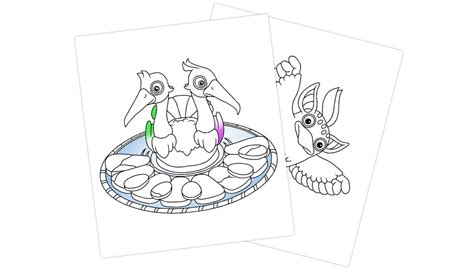 Father s day coloring pages. My Singing Monsters: Coloring Book Update 1.1.1 - Big Blue ...