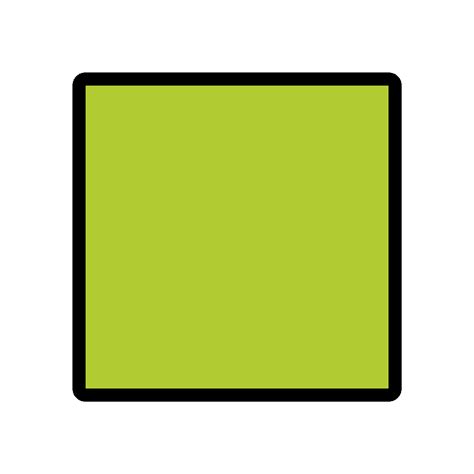Green Square Emoji Clipart Free Download Transparent Png Creazilla
