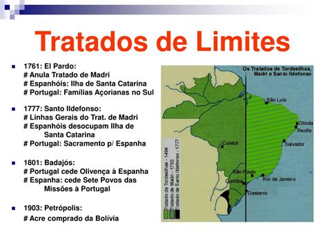 Mapa Tratado De Madri