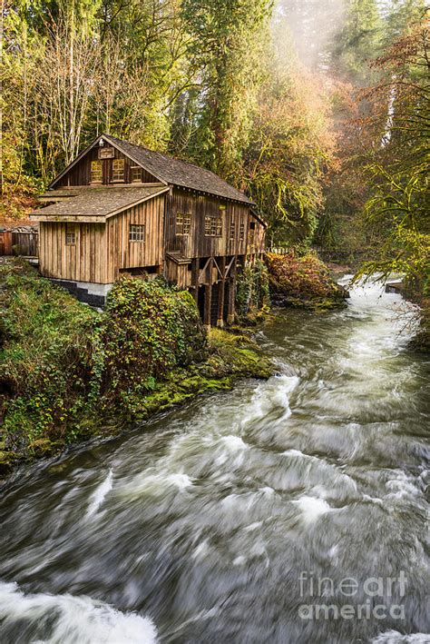 The Cedar Creek Grist Mill In Washington State Photograph By Jamie Pham