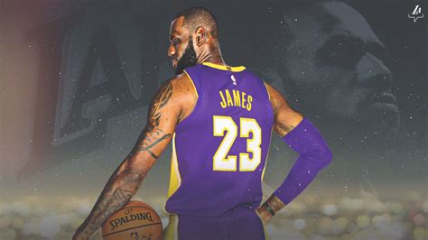 Are you searching for lebron james desktop wallpaper? LeBron James Is Wearing Purple Sports Dress Keeping ...
