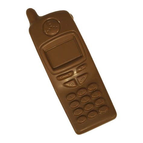 Mobile Phone Milk Chocolate Kultasuklaa