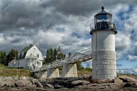 Marshall Point Lighthouse Port Clyde Maine By Lori Ellis Maine