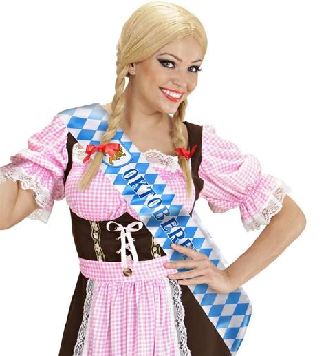 Bavarian Oktoberfest Party Sash By Widmann 08152 Karnival Costumes