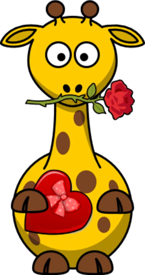Clipart Giraffe Heart Clipart Giraffe Heart Transparent Free For