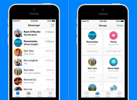 Facebook Messenger 4.0 app for iOS brings group chat, forwarding ...
