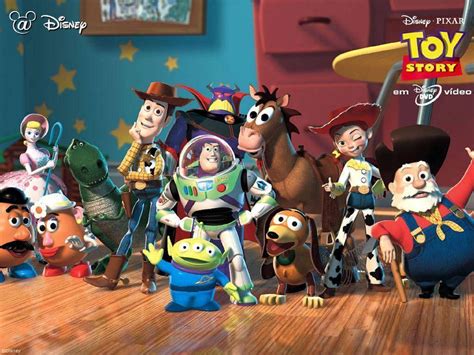 Download Toy Story Disney Characters Wallpaper