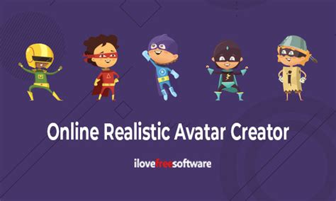 Online Realistic Avatar Creator Websites Free