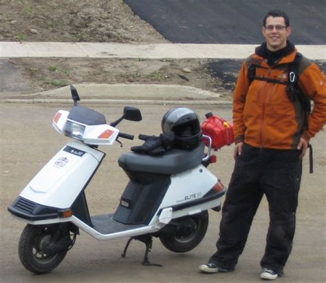 Trying to hop up the elite 80 is probably flogging a dead horse. Honda Elite 80 - White - Sam Durston's (With images ...
