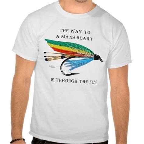 Through The Fly T Shirt Fly Fishing Shirts Funny