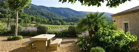 Provencal Terrace With A View Out Over The Vineyards Provence South