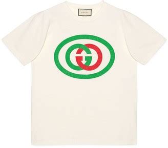 Gucci Oversize T Shirt With Interlocking G Shopstyle