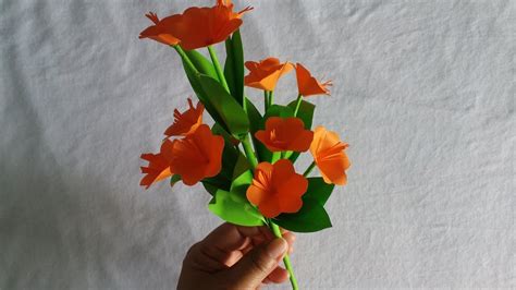 How To Make Paper Flower Tree Diy Paper Flower Making Tutorials