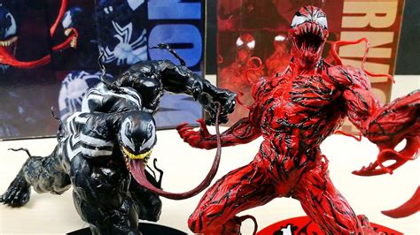 Venom And Carnage Action Figures Unboxing And Review 4k Youtube
