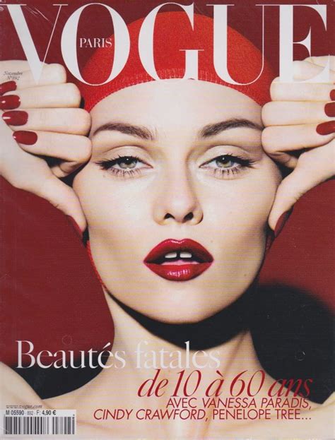 Vogue Paris Magazine 2008 Vanessa Paradis Magazine Canteen Vogue