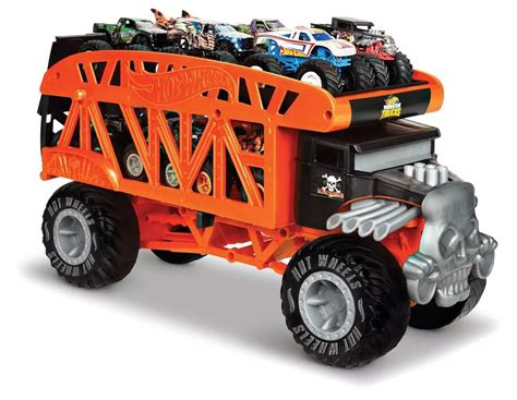 Hot Wheels Monster Trucks Monster Mover 164 Orange Mattel Toys Toywiz