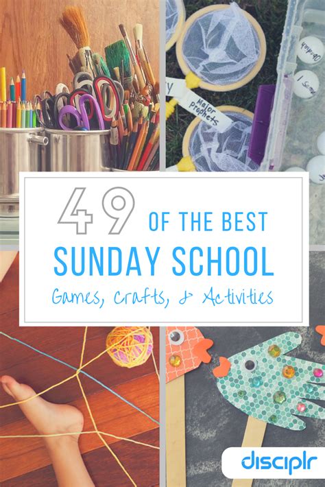 49 Of The Best Sunday School Games Crafts And Activities Toddler