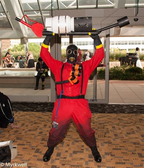 Pyro Cosplay From Team Fortress At Otakon 2014 Team Fortress 2 Team