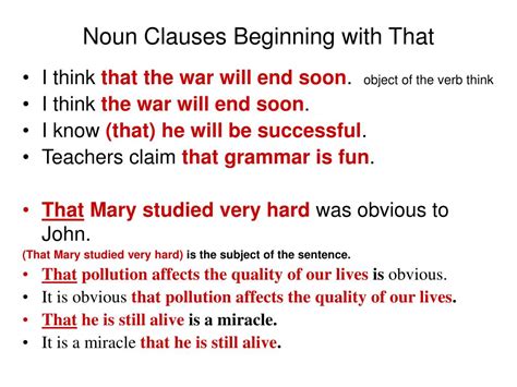 A noun clause refers to a clause that serves the same purpose as a noun and is usually dependent. PPT - Noun Clauses PowerPoint Presentation, free download - ID:4632511