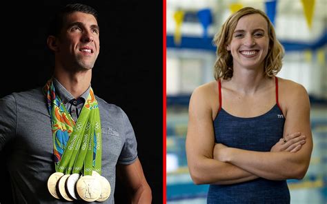 he encourages me in all of my training usa s most successful female swimmer katie ledecky on