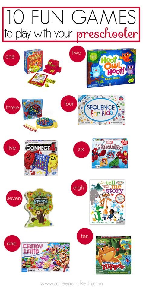 Meet The Sullivans 10 Fun Games To Play With Your Preschooler Fun