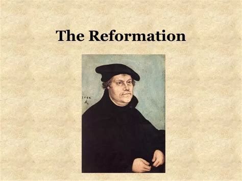 Ppt The Reformation Powerpoint Presentation Free Download Id2832336