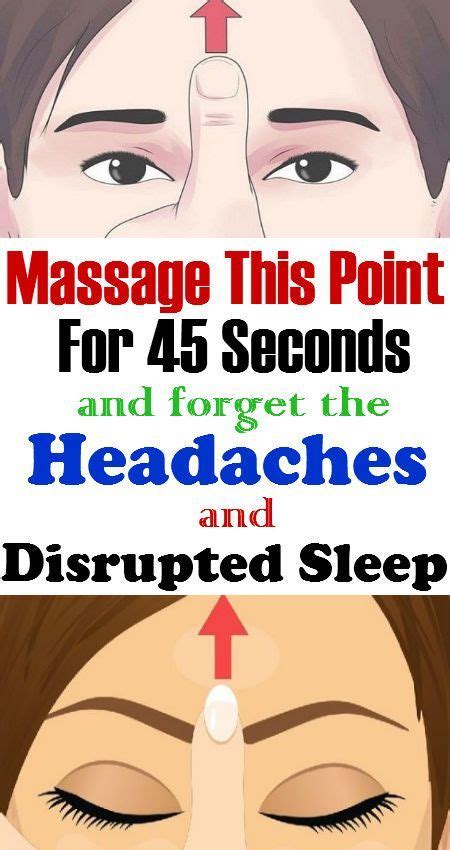 Massage This Point For 45 Seconds And Forget About The Constant