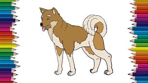 Https://wstravely.com/draw/how To Draw A Akita Dog