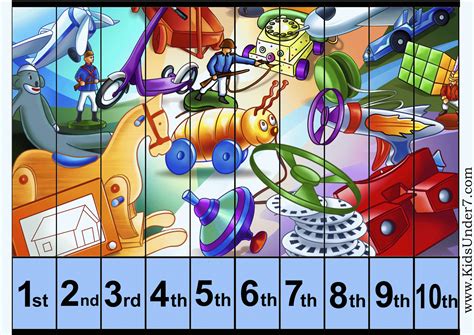 Free interactive exercises to practice online or download as pdf to print. Ordinal number Flash cards | Printable Coloring Pages