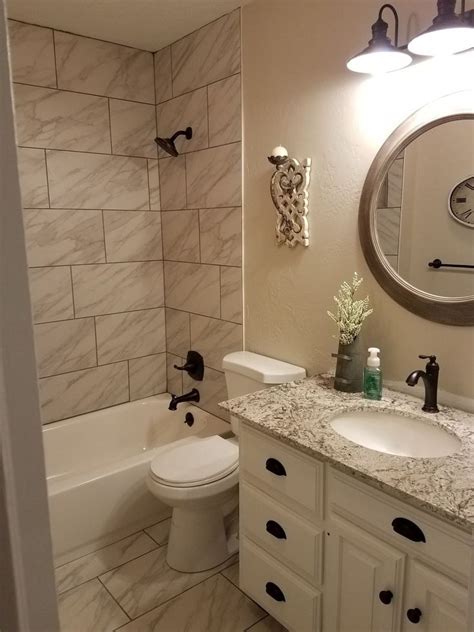 5 diy bathroom decor projects Ways To Upgrade Small Bathroom With Rustic Design 50 ...