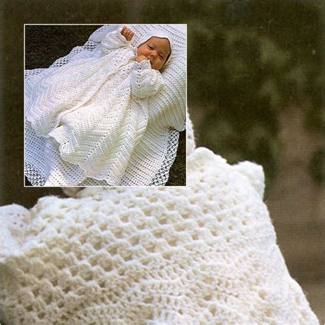 The finished shawl should have a loose drape, so choose. 16 Beautiful Handmade Baby Gift Sets with Free Crochet ...
