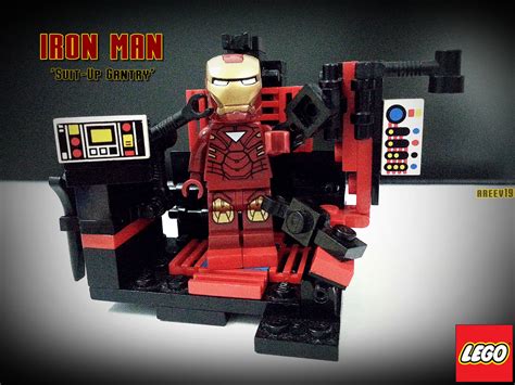 Moc Suit Up Gantry Lego Iron Man By Areev19 On Deviantart