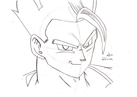How To Draw Ultimate Gohan By Songohan10 On Deviantart