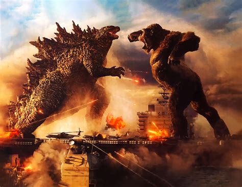 The comment section is super active on this thread and i love it. GODZILLA Vs. KONG - Official Promo Art by Awesomeness360 ...