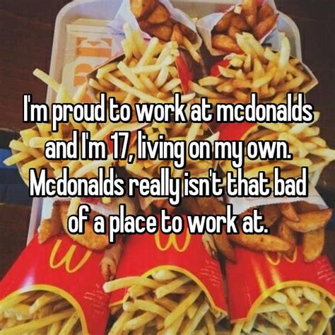 Mcproud Of My Job 20 Fast Food Workers Who Love What They Do Fast