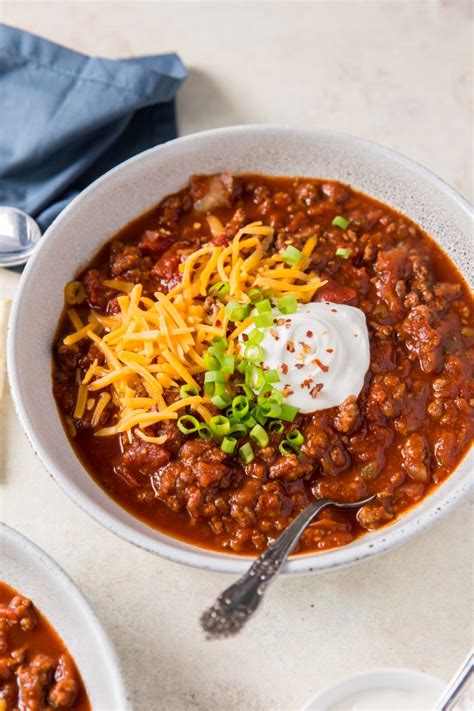 The Best Crockpot No Bean Chili Recipe Pumpkin N Spice