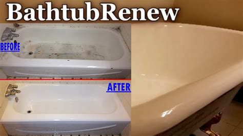 Bathtub Renew Reglazing Refinishing Porcelain Resurfacing Youtube