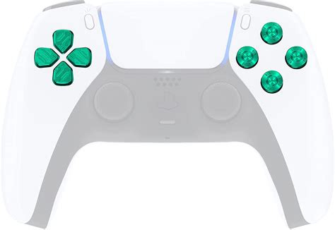 Buy Extremerate Green Metal Dpad Abxy Buttons For Ps5 Controller