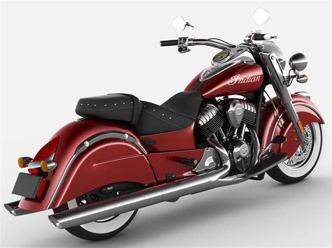 Indian Chief Classic Motorcycle 3d Model Cgtrader